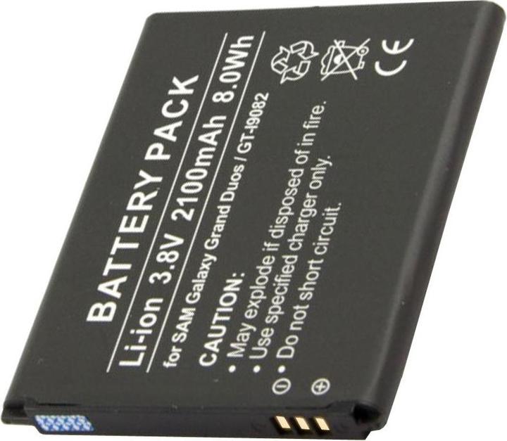 Actual product image AccuCell Akku Samsung Galaxy Grand GT-I9082 Akku EB535163LU, EB535163LZ