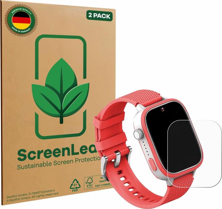 Actual product image ScreenLeaf Screen Protector sustainable Screen Protection, clear, anti-scratch