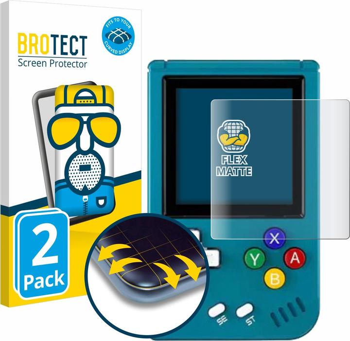Actual product image BROTECT Full-Cover Protector Matte (2 Piece)