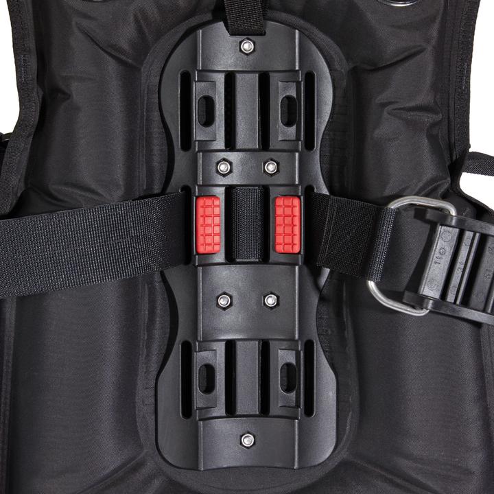 Actual product image Subea Tarierweste Tauchen SCD 500 schwarz/grau (M)