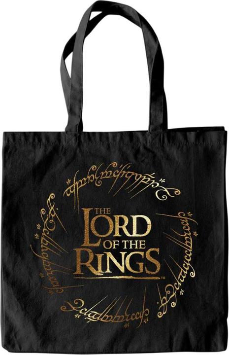 Produktbild Lord of the rings Tragetasche Goldfolie