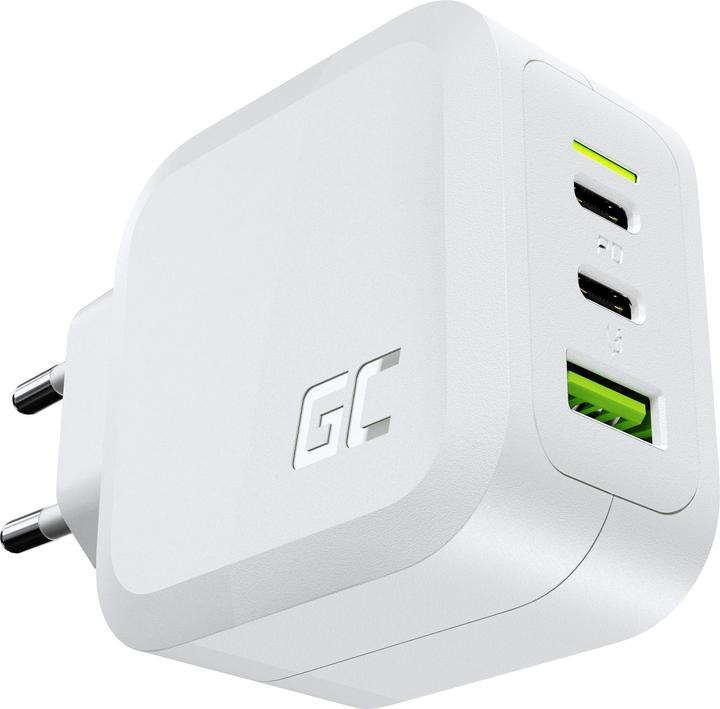 Immagine prodotto GreenCell Caricatore USB PowerGaN - QuickCharge 3.0 - 3 porte - 65W (65 W)