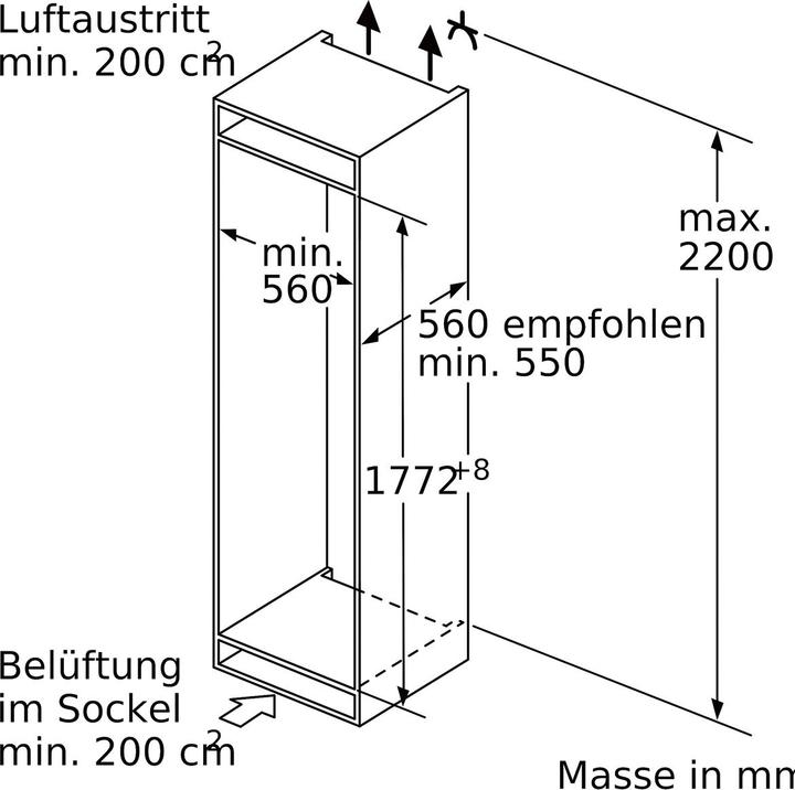 Produktbild Bosch Hausgeräte KIS87ADE0H (272 l)