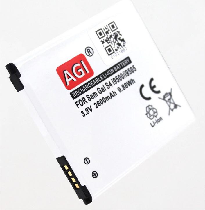 Actual product image AGI Battery compatible with Samsung Galaxy S4 VE LTE - Battery - 2,600 mAh