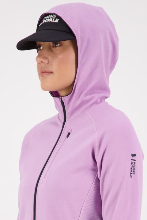 Produktbild Mons Royale Women's Approach Merino Shift Fleece Hood (XL)