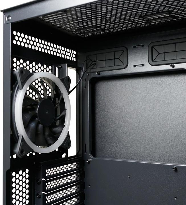 Immagine prodotto LC-Power Case Gaming 802B-ON Nero Wandererd X RGB nero al dettaglio (ATX, mATX, Mini-ITX)