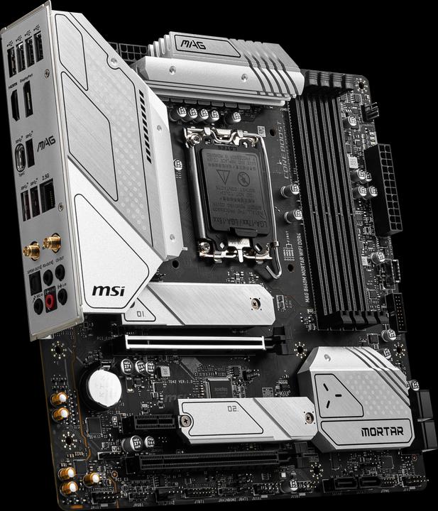 Image du produit MSI MAG B660M MORTAR WIFI DDR4 (LGA 1700, Intel B660, mATX)