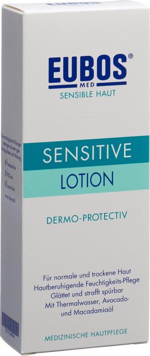 Actual product image Eubos Sensitive Lotion DermoProtectiv (Body cream, 200 ml)