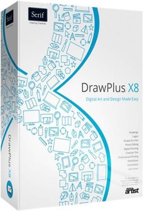 Actual product image Avanquest Serif DrawPlus X8 (1 User)