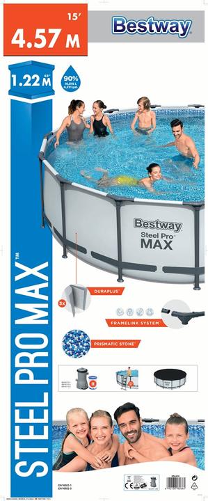Actual product image Bestway 56438 (Ø 457 x 122 cm)