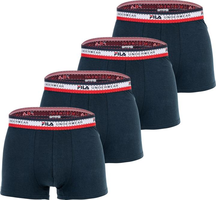 Actual product image FILA Casual Stretch Boxer Shorts - 15579 (XL, pack of 4)
