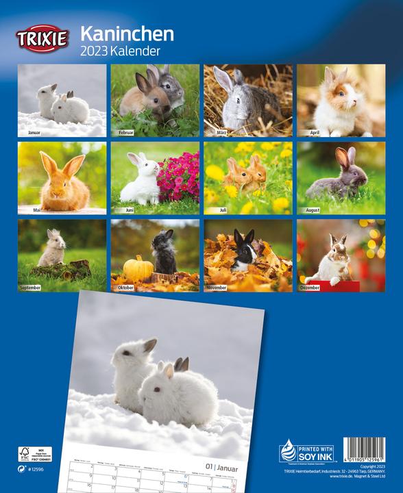 Produktbild Trixie Baby Kalender Kaninchen