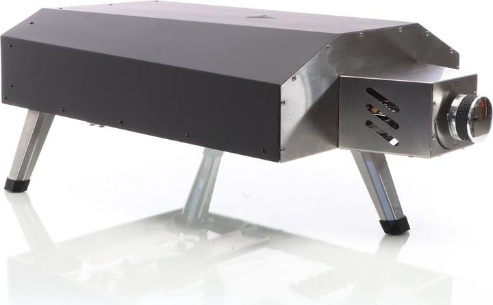 Image du produit Toboli Four à Pizza à gaz Pierre Ø330mm Portable Fonction Rotation Pieds pliables Jardin Camping (Four à pizza à gaz)