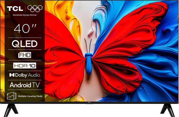 Immagine prodotto TCL Serie S5K Smart TV QLED FHD 40" 40S5K, Dolby Audio, HDR10, Android TV (40", QLED, Full HD, 2025)