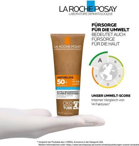 Image du produit La Roche Posay Anthelios Lait Solaire (Lait solaire, SPF 50+, 75 ml, 85 g)