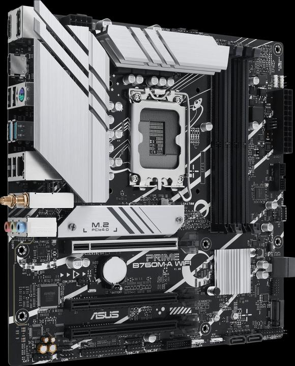 Actual product image ASUS PRIME B760M-A WIFI (LGA 1700, Intel B760, mATX)