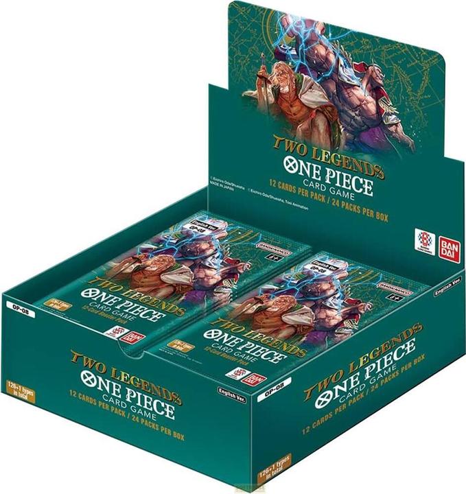 Actual product image One Piece Two Legends Booster Box (English, Booster display)