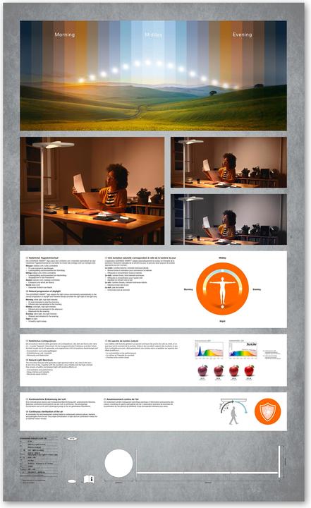 Productafbeelding Ledvance SUN@HOME SMART+ PANAN Vloerlamp WIFI TW (2000 lm)