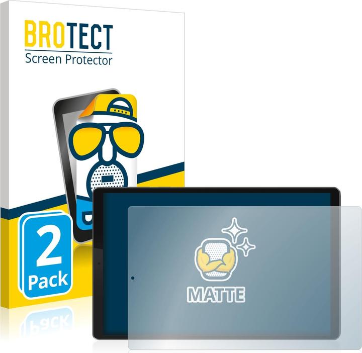 Actual product image BROTECT Anti-glare screen protector matt (2 Piece, Smart Tab M10 HD)