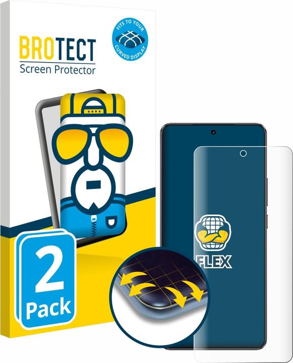 Immagine prodotto BROTECT Full-Screen Pellicola (2 Pezzo/i, Realme GT 7 Pro)