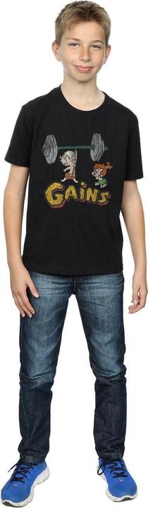 Immagine prodotto The Flintstones Bam Bam Gains Distressed Maglietta Ragazzi (116)