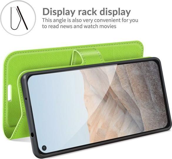 Produktbild MU Classic Litchi Leder Bookcover Series (Google Pixel 5a)