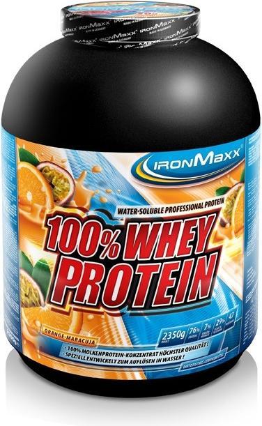 Produktbild IronMaxx 100% Whey Protein (Orange, 1 Stk., 900 g)
