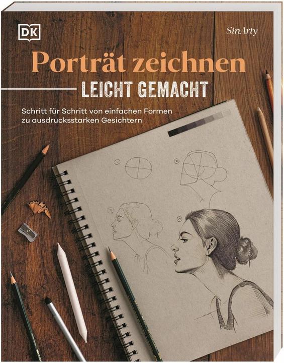 Produktbild Porträt zeichnen leicht gemacht (Deutsch, Satyajit Sinari, Wiebke Krabbe, 2025)