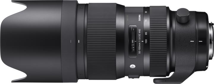 Image du produit Sigma 50-100mm f/1.8 DC HSM ART Canon EF-S (Canon EF, APS-C / DX)