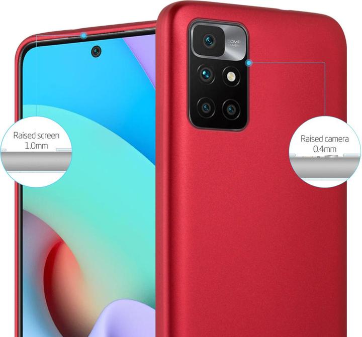 Image du produit Cadorabo TPU Matt Metallic Cover (Xiaomi Redmi 10, Xiaomi Redmi Note 11)