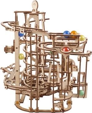 Produktbild Ugears Murmelbahn mit Spiralaufzug