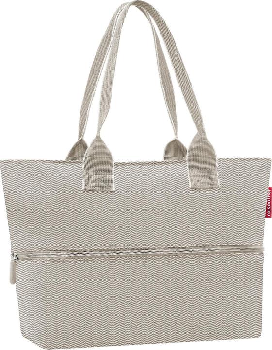reisenthel shopper e1 herringbone sand