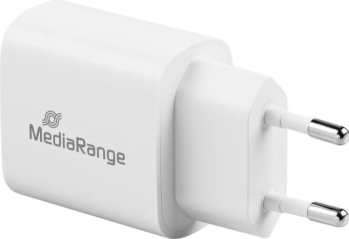 Actual product image MediaRange Set of 3 USB power supply units with 2 USB-A ports, 12W, white (12 W)