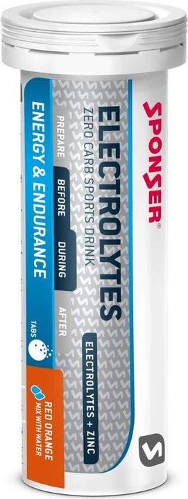 Actual product image Sponser Electrolytes (Red orange, 1 pcs., 45 g)