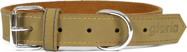 Produktbild Gloria Hundehalsband Oasis 50 cm grün (50 x 2,1 cm) (Nubukleder)