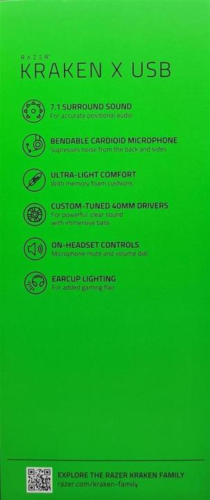 Produktbild Razer Kraken X (Kabelgebunden)