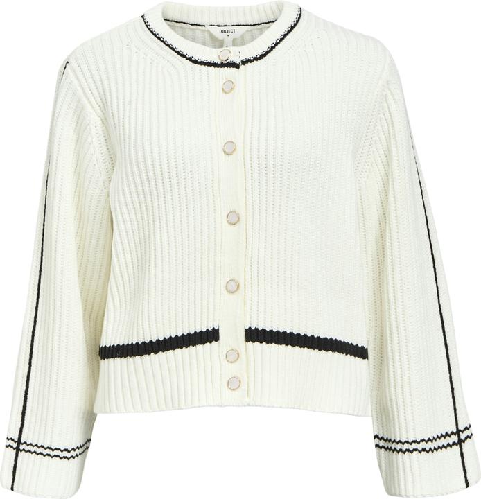 Object Gerippter Strickjacke