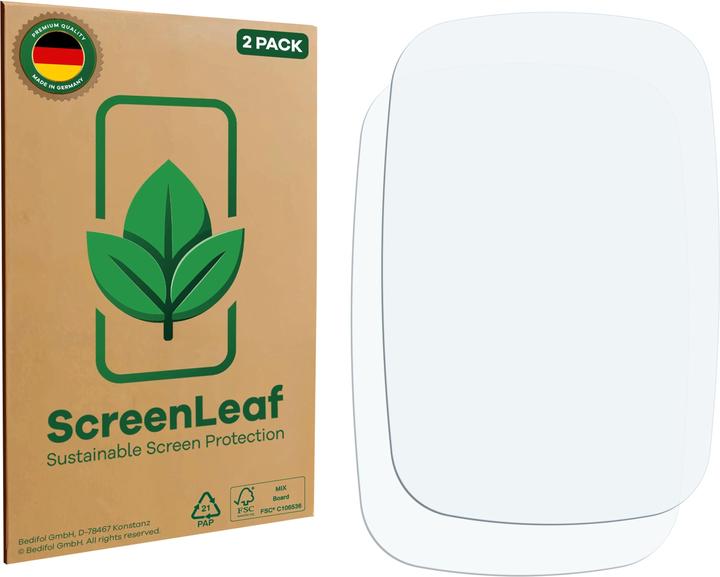 Actual product image ScreenLeaf Screen Protector sustainable Screen Protection, clear, anti-scratch