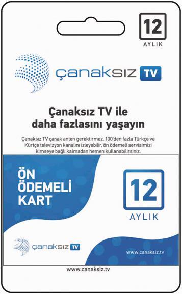 Produktbild Çanaksiz TV - Türkisches IPTV Abo Verlängerung 12 Monate