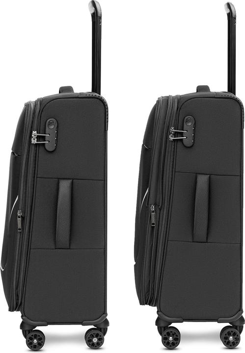 Produktbild Stratic taska 4-Rollen Kofferset 3tlg. mit Dehnfalte (233 l, XL (ab 115l))