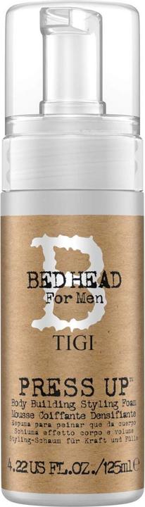 Actual product image Tigi BED HEAD FOR MEN Press Up Body Building Styling Foam (125 ml, Foaming agent)