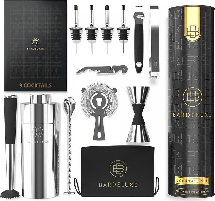 Immagine prodotto BarDeluxe 12-teiliges Cocktail-Set (Set da cocktail)