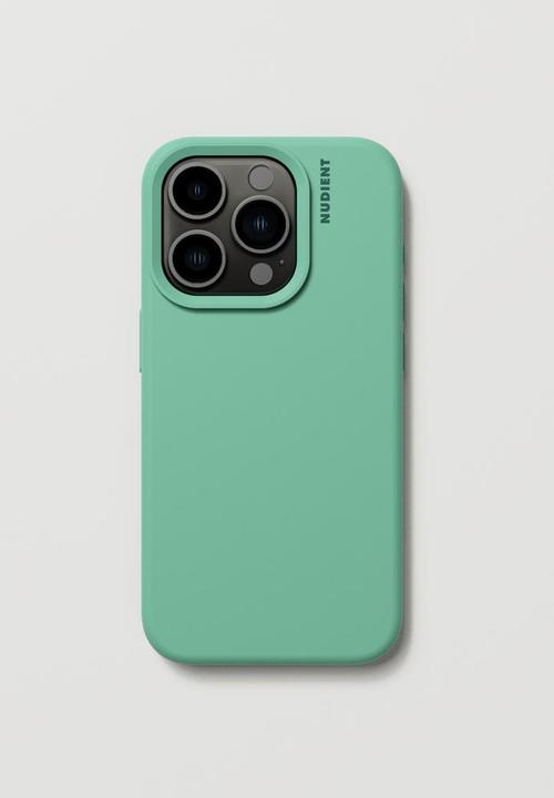 Image du produit Nudient Coque arrière de l'iPhone 15 Pro Vert menthe (Apple iPhone 15 Pro)
