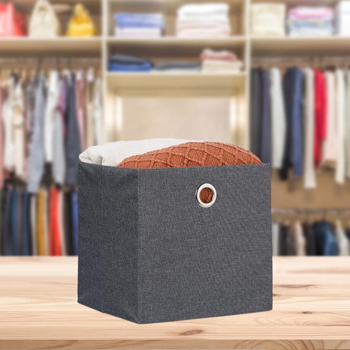 Actual product image Relaxdays 2x storage box (30.5 x 30.5 x 30.5 cm, 27 l)