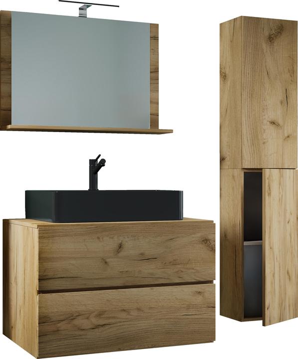 VCM 4-piece wash place washbasin Lendas drawer