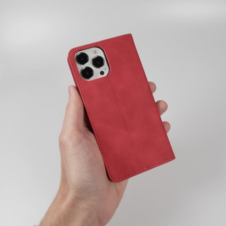 Immagine prodotto PhoneLook Custodia in pelle Flip Wallet Vintage con chiusura magnetica e porta carte di credito (Apple iPhone 15 Pro)