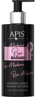 Apis Natural Cosmetics Apis Rose Madame Shine Effect Body Balm Illuminating 300Ml (Körperlotion, 300 ml)