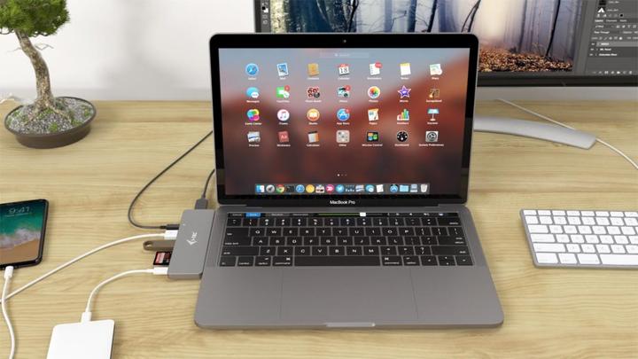 Actual product image i-tec USB-C Dock (Thunderbolt, 7 Ports)