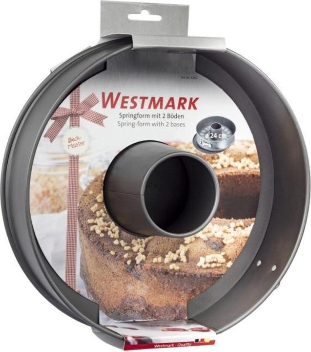 Actual product image Westmark Backmeister springform pan 2 bottoms non-stick (24 cm)