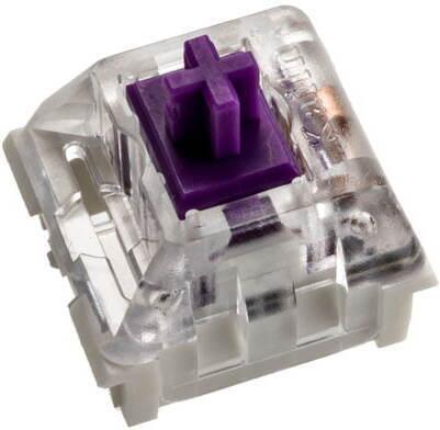 Actual product image Glorious PC Gaming Race Kailh Pro Purple Switches (120 pieces)